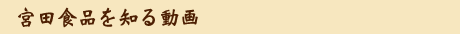 宮田食品を知る動画